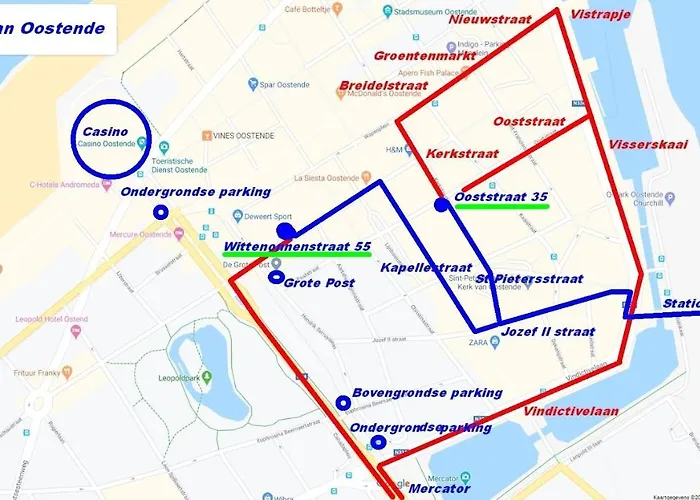 Prive-kamer Centrum Met Eigen Badkamer/wc Apartment Ostend