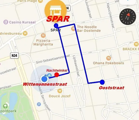 Prive-kamer Centrum Met Eigen Badkamer/wc