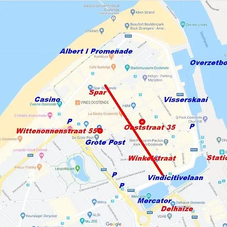 아파트 Prive-kamer Centrum Met Eigen Badkamer/wc