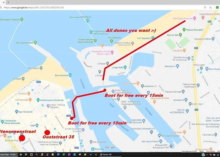 Prive-kamer Centrum Met Eigen Badkamer/wc * Ostende